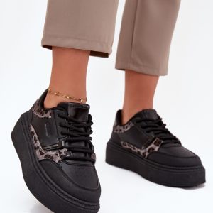 ~Buty sportowe na platformie model 216463 Step in style