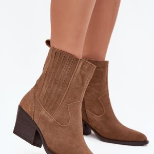 Laarsjes met hoge hak model 216645 Step in style