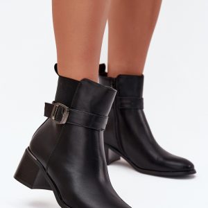 Laarsjes met hoge hak model 216655 Step in style