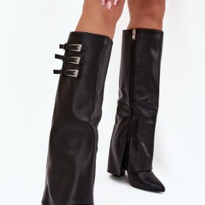 Laarzen met hoge hakken model 216789 Step in style