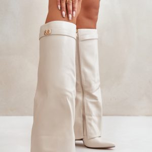 Laarzen met hoge hakken model 199865 Step in style