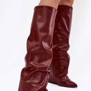Laarzen met hoge hakken model 216990 Step in style