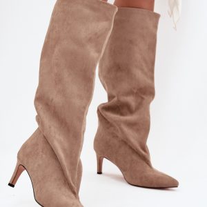Laarzen met hoge hakken model 216992 Step in style