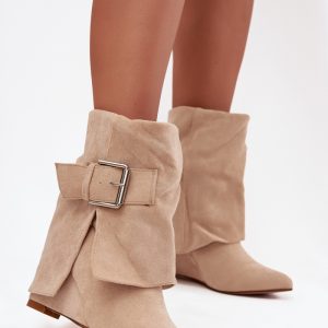 Laarsjes met hoge hak model 217186 Step in style