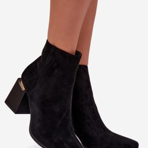 Laarsjes met hoge hak model 217191 Step in style