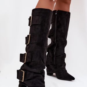 Laarzen met hoge hakken model 217203 Step in style