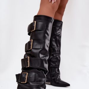 Laarzen met hoge hakken model 217204 Step in style