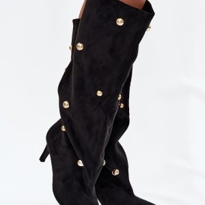Laarzen met hoge hakken model 217205 Step in style