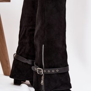 Laarzen met hoge hakken model 217211 Step in style