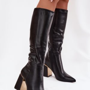 Laarzen met hoge hakken model 217214 Step in style