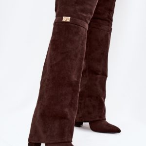 Laarzen met hoge hakken model 217222 Step in style