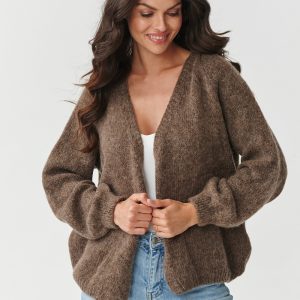 cardigan model 217370 Makadamia