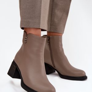 Laarsjes met hoge hak model 217494 Step in style