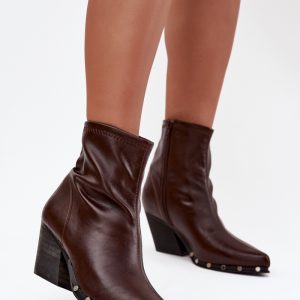 Laarsjes met hoge hak model 217498 Step in style
