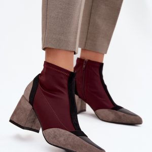 Laarsjes met hoge hak model 217500 Step in style