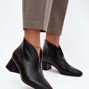 Laarsjes met hoge hak model 217502 Step in style