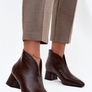 Laarsjes met hoge hak model 217503 Step in style