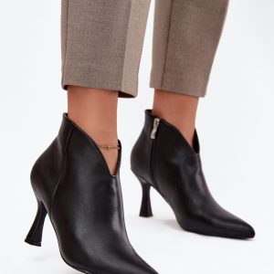 Laarsjes met hoge hak model 217506 Step in style