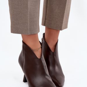 Laarsjes met hoge hak model 217507 Step in style