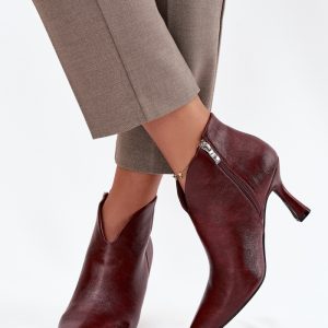 Laarsjes met hoge hak model 217508 Step in style