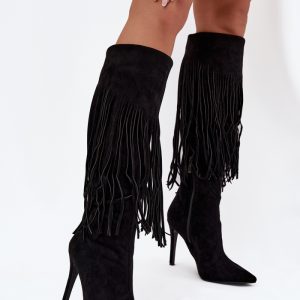 Laarzen met hoge hakken model 217513 Step in style