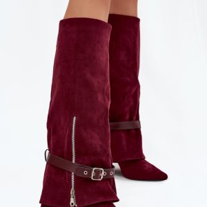 Laarzen met hoge hakken model 217515 Step in style