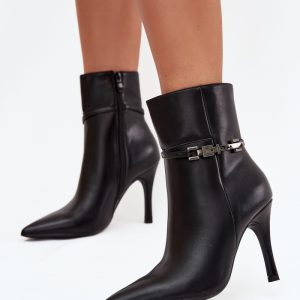 Laarsjes met hoge hak model 217722 Step in style