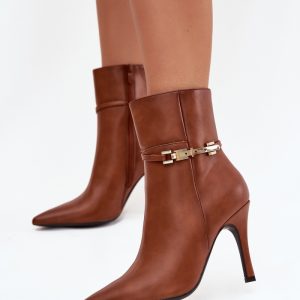 Laarsjes met hoge hak model 217723 Step in style