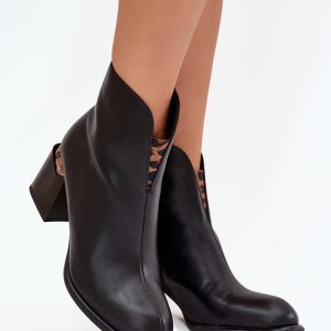 Laarsjes met hoge hak model 217727 Step in style