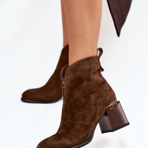 Laarsjes met hoge hak model 217728 Step in style