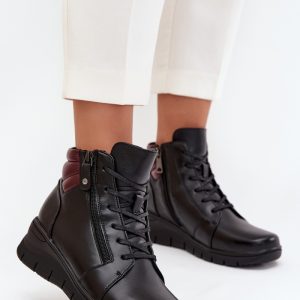 Laarsjes op sleehak model 217730 Step in style