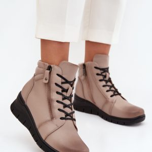 Laarsjes op sleehak model 217731 Step in style