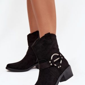 Laarsjes met hoge hak model 217732 Step in style