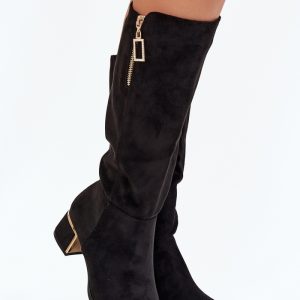 Laarzen met hoge hakken model 217751 Step in style
