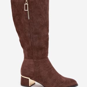 Laarzen met hoge hakken model 217752 Step in style
