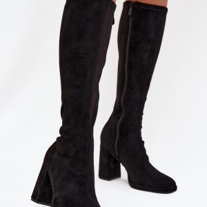 Laarzen met hoge hakken model 217763 Step in style