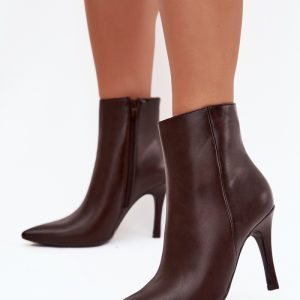 Laarsjes met hoge hak model 217791 Step in style
