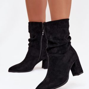 Laarsjes met hoge hak model 217793 Step in style