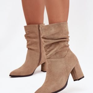 Laarsjes met hoge hak model 217795 Step in style