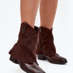Laarsjes met hoge hak model 217811 Step in style
