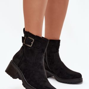 Laarsjes met hoge hak model 217814 Step in style