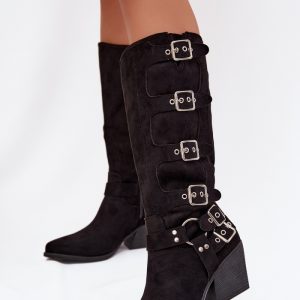 Laarzen met hoge hakken model 217819 Step in style