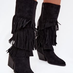 Laarzen met hoge hakken model 217822 Step in style
