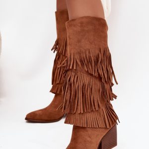 Laarzen met hoge hakken model 217823 Step in style