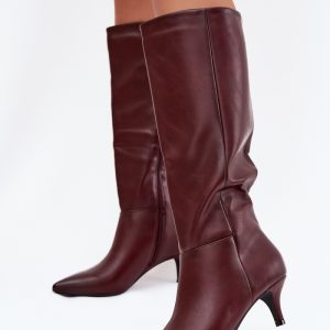 Laarzen met hoge hakken model 217831 Step in style
