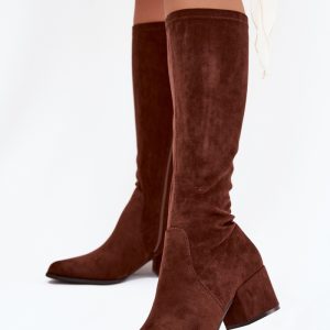 Laarzen met hoge hakken model 217833 Step in style