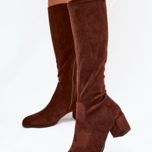 Laarzen met hoge hakken model 217835 Step in style