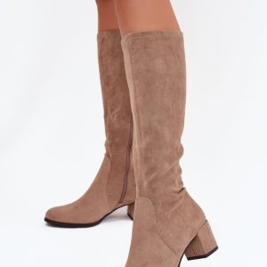 Laarzen met hoge hakken model 217836 Step in style