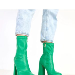 Laarsjes met hoge hak model 217894 Solea