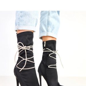 Laarsjes met hoge hak model 217945 Solea